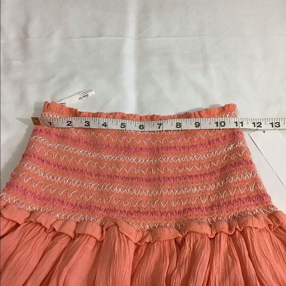 Rahi Cali Pleated Cupid Keepsake Gauze Mini Skirt NWT Sz S - Picture 5 of 12
